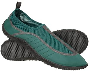 Mountain Warehouse Bermuda Men’s Aqua Shoe - Slip On Water Shoes, Lightweight Wet Shoes, Mesh Panel Swim Shoes - Spring Summer, Underwater Walks Protection Petrol 7
