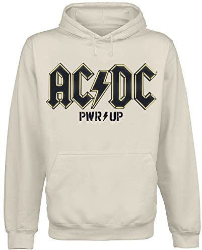AC/DC PWRUP Angus Devil Männer Kapuzenpullover beige