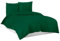 Mixibaby Bettwäsche Bettgarnitur Bettbezug 100% Baumwolle 135x200 155x220 200x200 200x220, Farbe:Dunkelgrün, Größe:135 x 200 cm