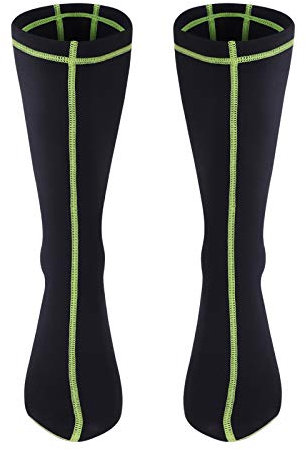 RUIXIA Tauchsocken Lange Neoprenanzug Socke für Tauchen, Schnorcheln und Wassersport Schwimmen, Surfen, Segeln, Kajakfahren, Anti-Rutsch Flossen Socken Thermosocken für Herren und Damen