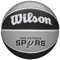 Wilson Basketball NBA TEAM TRIBUTE, SAN ANTONIO SPURS, Outdoor, Gummi, Größe: 7