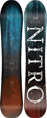 Nitro Snowboards Herren Magnum Wide Board '22 All Mountain Freeride Freestyle Board für Große Füße