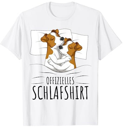 Offizielles Schlafshirt Jack Russell Terrier T-Shirt