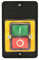 Commutateurs Industriels AC 220V/380V Commutateurs à Bouton-poussoir Marche/Arrêt 10A Commutateur à Bouton-poussoir Étanche Commutateur Autobloquant