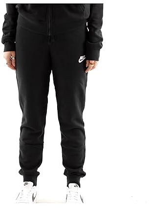 Nike Damen Nsw Club Hose, Black/White, XL EU