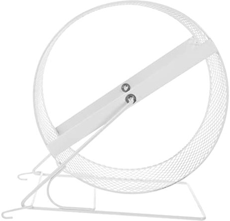FRCOLOR Leises Laufrad-Spielzeug Für Haustiere Hamster Eichhörnchen Rennmaus Babyspielzeug Mit Halterung