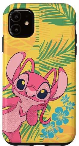 iPhone 11 Disney Lilo & Stitch Angel Tropical Hawai’i Beach Vibes Case