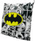 Carbotex Batman Comic Kissenbezug 40 x 40cm schwarz/weiß