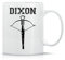 Moonai Crossbow Daryl Dixon The Walking Dead Tasse à Thé à Café En Céramique Classique Blanc Noir Rose Magie 330ml