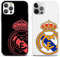 2 Stück Schutzhülle für Apple iPhone 15 Hülle 6.1, Ultra Dünn Matt Handyhülle mit Soccer Fußball Muster Design, Silikon TPU Junge Männer Stoßfest Protective Cover Case,01