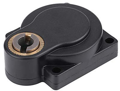 WGFOIP RC Model Car Electric Starter Back Cover with Builtin Metal Hex Coupler, Suitable for 16/18/21/28 CXP Engine, Plastic Black for RC Accessory