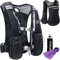 TITANKARE Hiking Backpack Running Vest – Elite Series 5L Vest with Pockets, Lightweight Water Bottle, Phone Holder, Adjustable Reflective Marathon Trail Running Gear Hiking Backpack for Women and Men