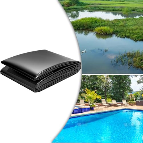 Witriolik Lona para Estanques Preformado Revestimiento De Estanque Lona Flexible Lona Pond Liner para Estanque Piscinas De Peces Forro Y Jardines Acuáticos y Cascadas