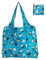JOERBABU Tasche für Damen, faltbare Einkaufstasche, wiederverwendbare und praktische Tasche, stilvolle und praktische Tasche mit großer Kapazität, leicht für Lebensmittel, Blaues Kätzchen, Polyester