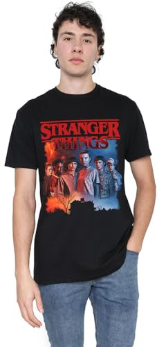 Stranger Things Unisex Strangers Things Hawkins Creel House Poster Unisex T Shirt T-Shirt (Pack of 1)
