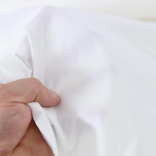 TOLKO feiner Sommer Batist 335cm breiter Baumwollstoff als Dekostoff Gardine Vorhang Sonnensegel BeschattungStoffe zum Nähen Meterware Baumwolle