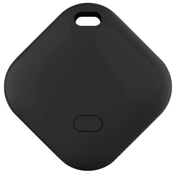 BuLuHAHA Smart Tag Air Bluetooth funziona con Apple Find My (solo iOS), Localizzatore di bagagli per valigie, Batteria sostituibile, impermeabile, Airtag per borse, bagagli e animali domestici