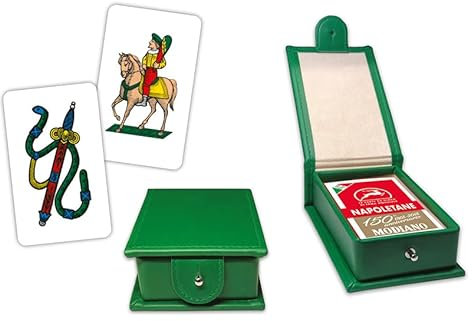 Modiano - 30501081 Etui aus Kunstleder für Spielkarten