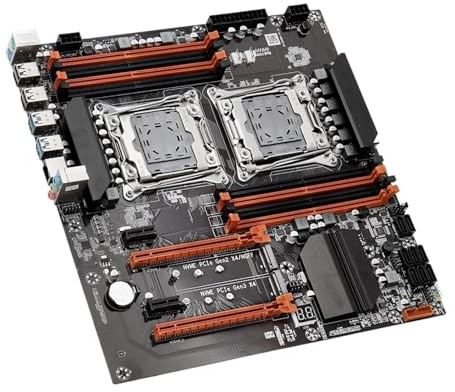 X99 Dual-CPU-Gaming-Mainboard-Set E5 2680 V4 & DDR4 64 GB (4 X 16 GB) LGA2011-3 M.2 NVMe For Server-Computer(Motherboards)