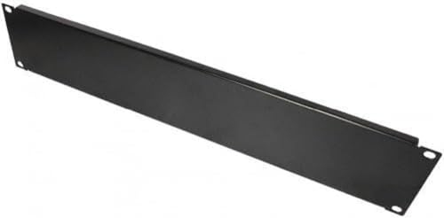 Good Connections 19 Blindpanel 2HE - für 19 Zoll Netzwerk Server-, Wandgehäuse / Wandschrank - tiefschwarz RAL9005