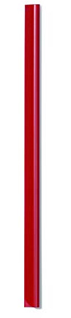 Calstesupplies Durable 2931/03 Klemmschiene, 6 mm, Rot, 50 Stück