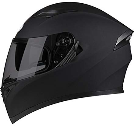 Motesen Casco integrale con visiera da corsa DOT e casco da cross Touring Off Road Touring Helmet