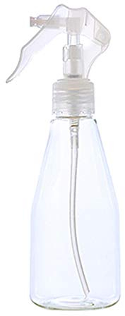 Dressnu Pulverizador de plástico transparente para regar flores, 200 ml