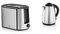 WMF Bueno Pro Toaster Edelstahl, 2 Scheiben, 6 Bräunungsstufen, 870 W & Wasserkocher 1,7l, Elektrisch Mit Kalkfilter, 2400 W, Matt