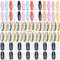 ECANGO 150 Stück Verschluss Perlen Fassverbinder, 3 Muster Abreißverschlüsse Kunststoff Sicherheitsverschluss Schnallen für Lanyard Halskette Armband Schmuck DIY Craft Making
