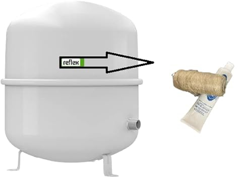 Sanvo-Set: Reflex N35 Druckausdehnungsgefäß 35 Liter, inkl. sanvo Dichtset 1 Stück
