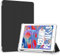 Divufus Case for iPad Pro 9.7 2016(Old Model), Lightweight Slim Auto Sleep/Wake Trifold Stand Smart Cover, Soft TPU Frosted Translucent Back Pencil Holder Case for iPad Pro 9.7 Inch, Black