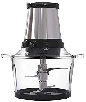 XTYPE 2 Speeds 800W Stainless steel 2L Capacity Electric Chopper Meat Grinder Mincer Food Processor Food Chopper Blender Slicer