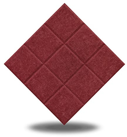 Kit de Carreaux de Mousse Acoustique de 10 mm d'épaisseur, Panneaux acoustiques Auto-adhésifs, Rembourrage insonorisé, Carreaux de Feutre pour Jardin d'enfants, Salle de Classe et Studio (Taille : 3