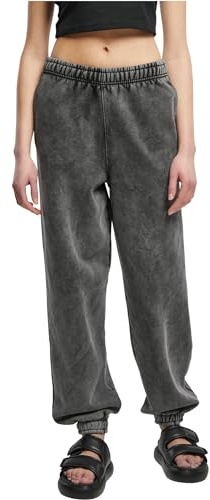 Urban Classics Damen Ladies High Waist Stone Washed Sweat Pants