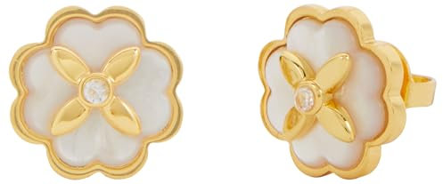 Kate Spade New York Heritage Bloom Studs Earrings Cream/Gold One Size
