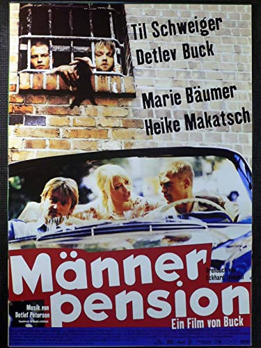 Männerpension - Detlev Buck - Til Schweiger - Filmposter A3 29x42cm gerollt