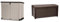 Keter 250001 Store It Out Pro Outdoor Storage Shed, 145.5 x 82 x 123cm Beige/Brown & Borneo 416L Outdoor 60% recycled Garden Furniture Storage Box Brown Rattan Effect