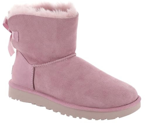 UGG Mini Bailey Bow II Mode-Stiefel, Dusty Orchid