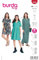 Burda Schnittmuster, 5829, Kleid [Damen, Gr. 34-48], Level 1 super easy