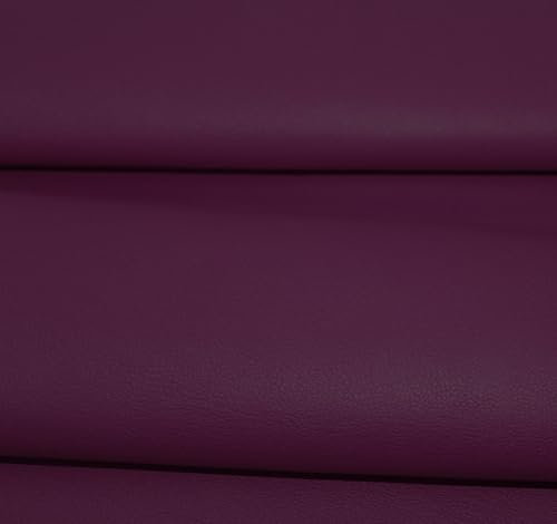 econuk - Kunstleder Bordeaux, 140 cm x 50 cm, Polsterstoff, Weich für Bastelarbeiten, Möbel, Sofa, Sitz, Stuhl, Taschen