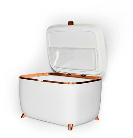 HHCTEBEC Mini RéFrigéRateur De Soins De La Peau De 9 L, RéFrigéRateur Portable pour Accessoires De Soins De La Peau, Maquillage, CosméTiques Et Masques Faciaux