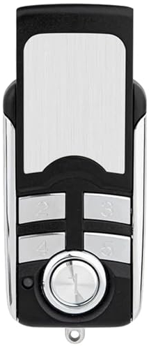 Trasmettitore manuale per porta del garage Hörmann 868 MHz Bisecur BS, telecomando compatibile con Hörmann BS Bisecur HSE1 HSE2 HSE4-868-BS, HS1 HS4 HS5 HSS4 HSP4 HSD2-868-BS