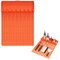 DIYBravo Silicone Griddle Tools Mat for Blackstone Side Shelf Mat Grill BBQ Caddy Utensils Holder Spatula Mat with Drip Pad Blackstone Griddle Accessories for Cooking Grilling Kitchen (Orange)