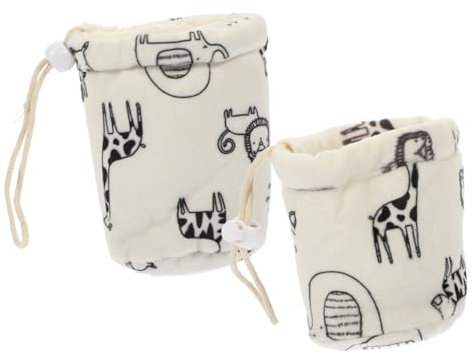 JOINPAYA 2pièces Couvre-biberon pour Protection avec Design Ludique Compatible avec Biberons Standards