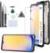RongZy OLED LCD Schermo per Samsung Galaxy A25 5G A256B Display di Ricambio Touch Screen Digitizer Parti di Riparazione per Samsung Galaxy A25 5G LCD Display con Strumenti(Nero con Cornice, 6.5)
