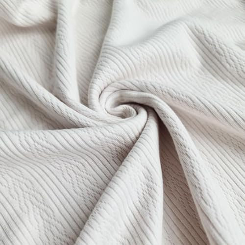 PAWOTEX Stoffe zum nähen Ajour 100% baumwollstoff meterware Feinstrick-Jersey fur Sommer viele Muster Nähen Stoff Jersey stoff meterware kinder 75cmx2 Handwerken