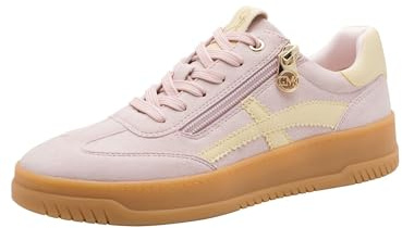 MARCO TOZZI Damen Sneaker weiches Feel Me Wechselfußbett weiches Innenfutter Modern