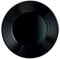 Arcoroc ARC L7611 Harena Assiette plate en verre opale Noir 25 cm