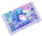 Ragusa-Trade Mädchen Kinder Geldbeutel Portemonnaie Geldbörse mit tollem Einhorn Unicorn Pferde Motiv (PFJR), lila/rosa, 12 x 8 x 1 cm