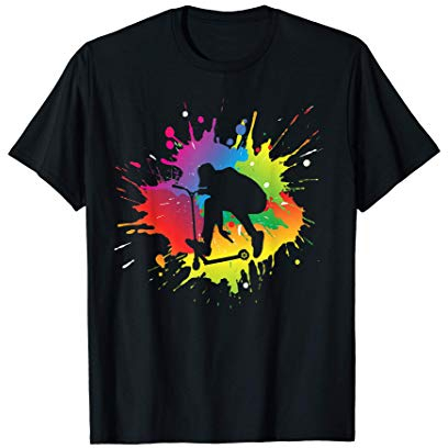 Scooter Stunt Tretroller Geschenk T-Shirt